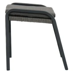 Ploß Tuvalu Hocker Aluminium/Geflecht Grau -Gartenmöbel Verkauf ploss tuvalu hocker aluminium geflecht 1367457 4