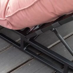 Schöner Wohnen Lunen Gartenliege Aluminium/Sunbrella Schwarz/Himbeere -Gartenmöbel Verkauf schoener wohnen lunen gartenliege aluminium sunbrella 1470505 6