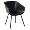 Schöner Wohnen Texel Gartensessel Aluminium/Kunststoff Schwarz