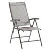 Sieger Sirio Klappsessel Aluminium/Textilene Eisengrau/Hellgrau