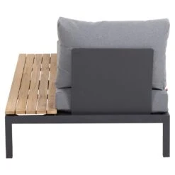 Siena Garden Alvida Gartenliege Links Aluminium/Polyester Matt Anthrazit/Grau -Gartenmöbel Verkauf siena garden alvida loungeliege links aluminium polyester inkl kissen 1427418 5