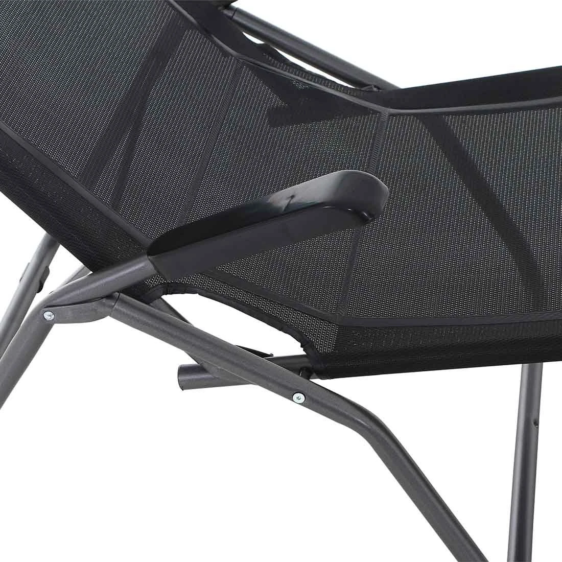 Siena Garden Anco Bäderliege Stahl/Ranotex Anthrazit/Schwarz 10 Siena Garden Anco Bäderliege Stahl/Ranotex Anthrazit/Schwarz - Image 10