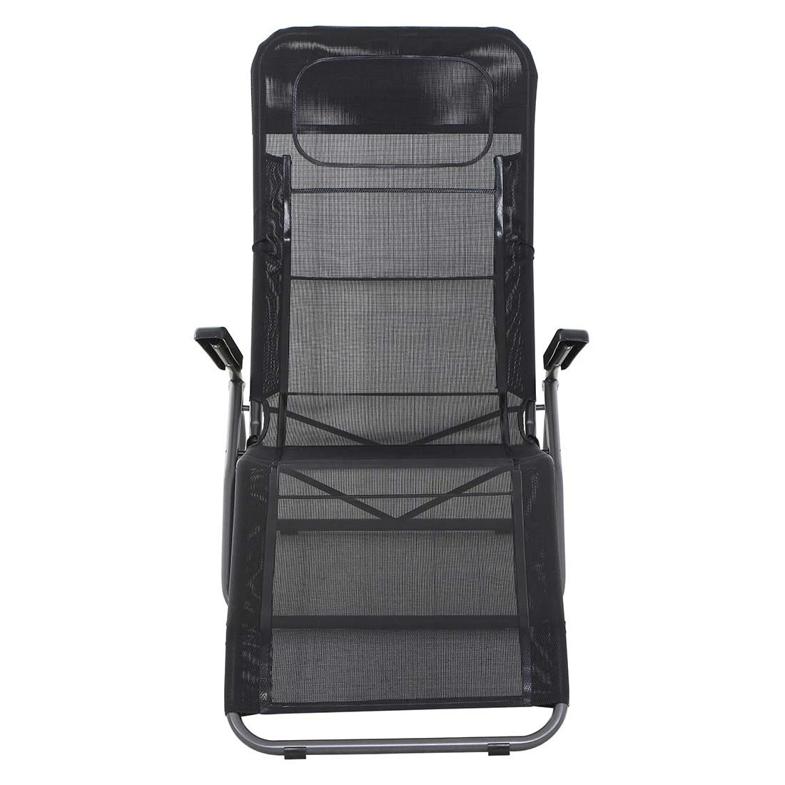 Siena Garden Anco Bäderliege Stahl/Ranotex Anthrazit/Schwarz 2 Siena Garden Anco Bäderliege Stahl/Ranotex Anthrazit/Schwarz - Image 2