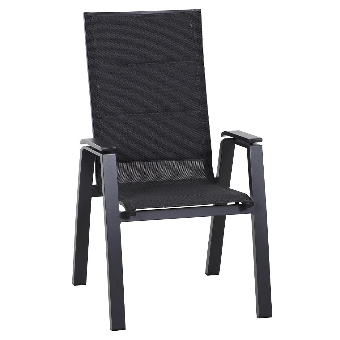 Siena Garden Milano Stapelsessel Aluminium/Ranotex®-Gewebe Matt Anthrazit/Grau 1 Siena Garden Milano Stapelsessel Aluminium/Ranotex®-Gewebe Matt Anthrazit/Grau