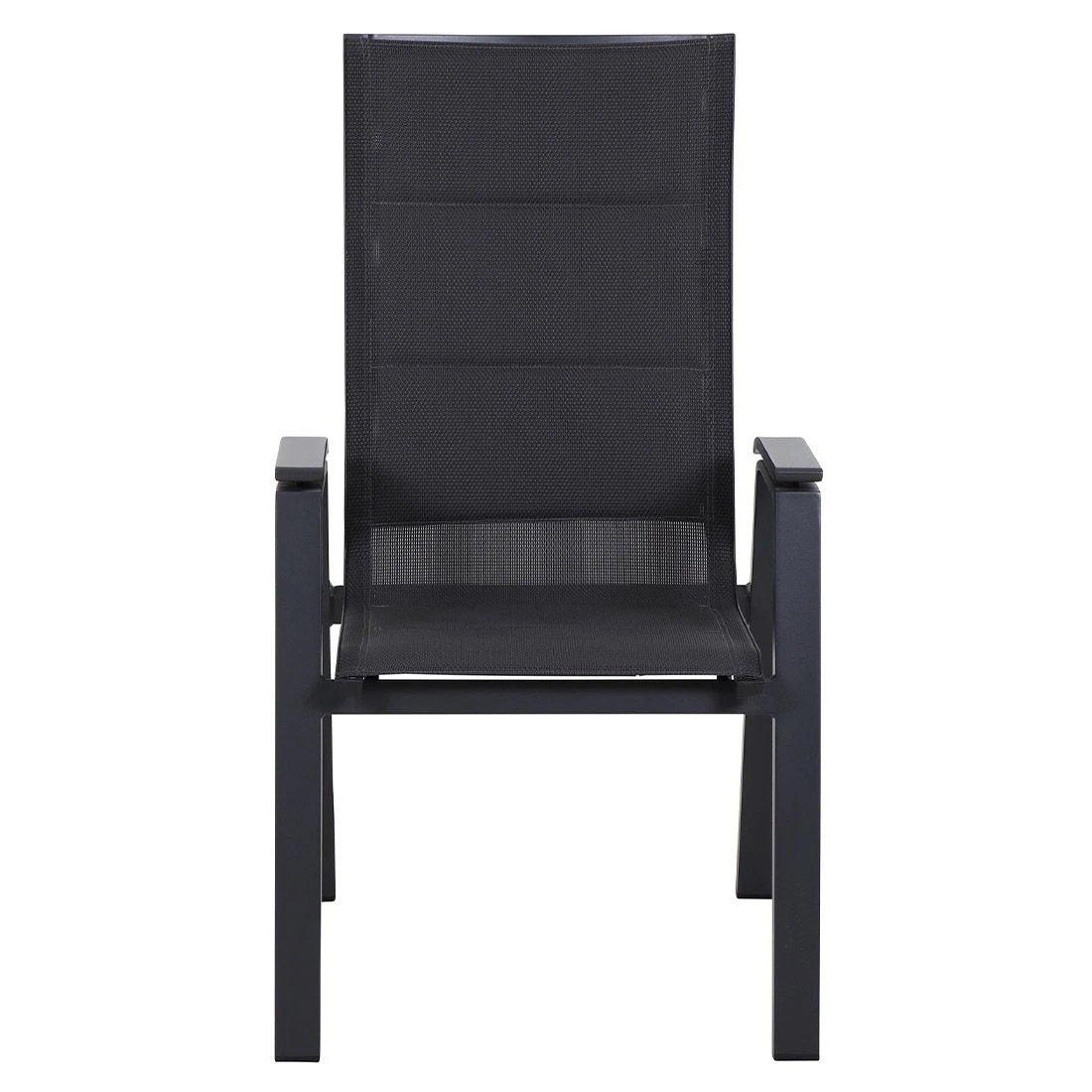 Siena Garden Milano Stapelsessel Aluminium/Ranotex®-Gewebe Matt Anthrazit/Grau 3 Siena Garden Milano Stapelsessel Aluminium/Ranotex®-Gewebe Matt Anthrazit/Grau - Image 3