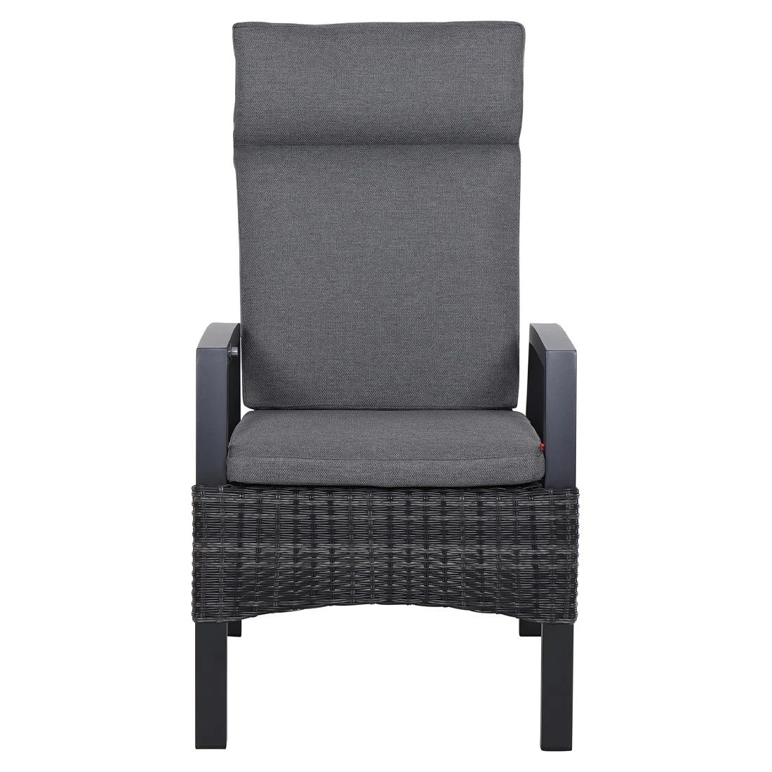 Siena Garden Taranto Gartensessel Aluminium/Gardino®-Geflecht Matt Anthrazit/Blau-Grau 6 Siena Garden Taranto Gartensessel Aluminium/Gardino®-Geflecht Matt Anthrazit/Blau-Grau - Image 6