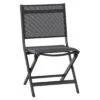 Siena Garden Tesoro Klappstuhl Aluminium/Ranotex®-Gewebe Matt Anthrazit/Silber-Schwarz