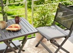 Siena Garden Tesoro Klappstuhl Aluminium/Ranotex®-Gewebe Matt Anthrazit/Silber-Schwarz -Gartenmöbel Verkauf siena garden tesoro klappstuhl aluminium ranotexr gewebe 1434194 6