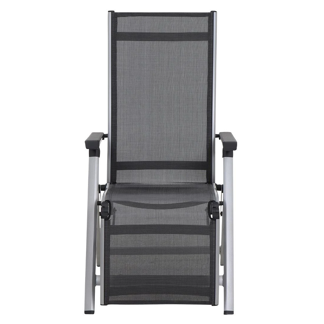 Siena Garden Tesoro Relaxsessel Aluminium/Ranotex®-Gewebe Silber/Grau 3 Siena Garden Tesoro Relaxsessel Aluminium/Ranotex®-Gewebe Silber/Grau - Image 3