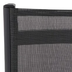 Siena Garden Tesoro Stapelsessel Aluminium/Ranotex®-Gewebe Matt Anthrazit/Silber-Schwarz -Gartenmöbel Verkauf siena garden tesoro stapelsessel aluminium ranotexr gewebe 1434161 6
