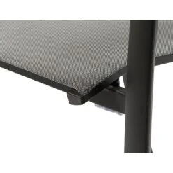 Siena Garden Velia Stapelsessel Aluminium/Textilene Anthrazit/Schwarz-Grau -Gartenmöbel Verkauf siena garden velia stapelsessel aluminium textilene charcoal grey anthrazit 1001597 5