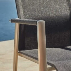 Solpuri Dance Stapelsessel Edelstahl/Textilene Silber/Coal -Gartenmöbel Verkauf solpuri dance stapelsessel edelstahl textilene 1475015 11