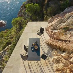 Solpuri Dance Stapelsessel Edelstahl/Textilene Silber/Coal -Gartenmöbel Verkauf solpuri dance stapelsessel edelstahl textilene 1475015 13