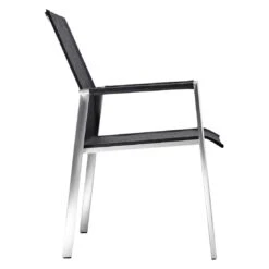 Solpuri Dance Stapelsessel Edelstahl/Textilene Silber/Coal -Gartenmöbel Verkauf solpuri dance stapelsessel edelstahl textilene 1475015 4