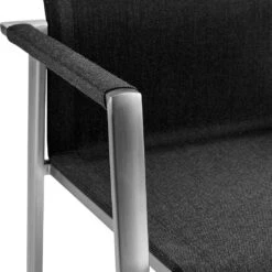 Solpuri Dance Stapelsessel Edelstahl/Textilene Silber/Coal -Gartenmöbel Verkauf solpuri dance stapelsessel edelstahl textilene 1475015 6