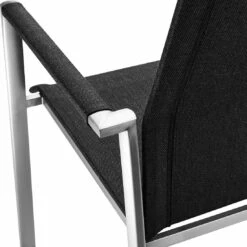 Solpuri Dance Stapelsessel Edelstahl/Textilene Silber/Coal -Gartenmöbel Verkauf solpuri dance stapelsessel edelstahl textilene 1475015 7