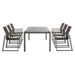 Solpuri Foxx Stapelsessel Aluminium/Textilene/Teak Anthrazit/Coal -Gartenmöbel Verkauf solpuri foxx stapelsessel aluminium textilene teak 1465621 7