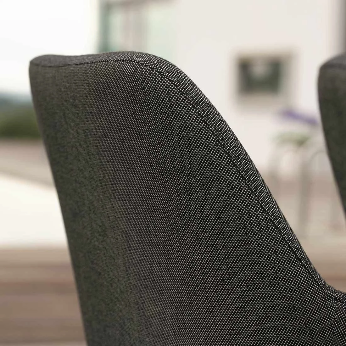 Stern Hector Gartensessel Edelstahl/Outdoorstoff Schwarz Matt/Seidenschwarz 5 Stern Hector Gartensessel Edelstahl/Outdoorstoff Schwarz Matt/Seidenschwarz - Image 5