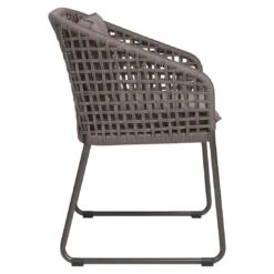 Stern June Gartensessel Aluminium/Rope Anthrazit/Platin -Gartenmöbel Verkauf stern june kufensessel aluminium rope 1394990 3