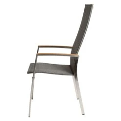 Stern Mika Stapelsessel Hoch Edelstahl/Textilene Silber/Leinen Grau -Gartenmöbel Verkauf stern mika stapelsessel hoch edelstahl textilene 1367886 4