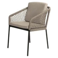 Stern Odea Diningsessel Aluminium/Rope Inkl. Kissen Schwarz Matt/Salt 14 Stern Odea Diningsessel Aluminium/Rope Inkl. Kissen Schwarz Matt/Salt -Gartenmöbel Verkauf stern odea diningsessel aluminium kordel inkl kissen 1363189 3