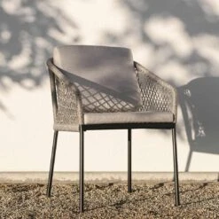 Stern Odea Diningsessel Aluminium/Rope Inkl. Kissen Schwarz Matt/Salt 19 Stern Odea Diningsessel Aluminium/Rope Inkl. Kissen Schwarz Matt/Salt -Gartenmöbel Verkauf stern odea diningsessel aluminium kordel inkl kissen 1363189 8