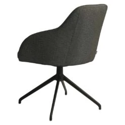 Stern Turn Gartensessel Drehbar Aluminium/Polyacryl Schwarz Matt/Seidenschwarz -Gartenmöbel Verkauf stern turn diningsessel drehbar aluminium outdoorstoff 1362848 5