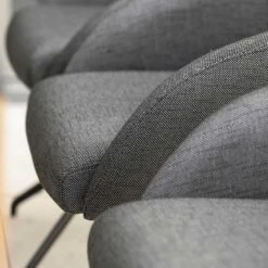 Stern Turn Gartensessel Drehbar Aluminium/Polyacryl Schwarz Matt/Seidenschwarz -Gartenmöbel Verkauf stern turn diningsessel drehbar aluminium outdoorstoff 1362848 8