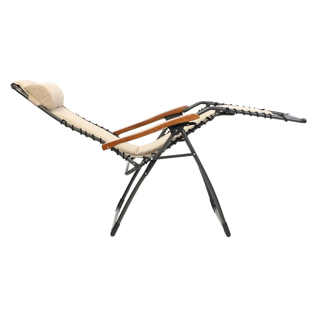 Sungörl Oasi Naturline Santori Relaxliege Aluminium/Olefin Anthrazit/Beige 3 Sungörl Oasi Naturline Santori Relaxliege Aluminium/Olefin Anthrazit/Beige - Image 3