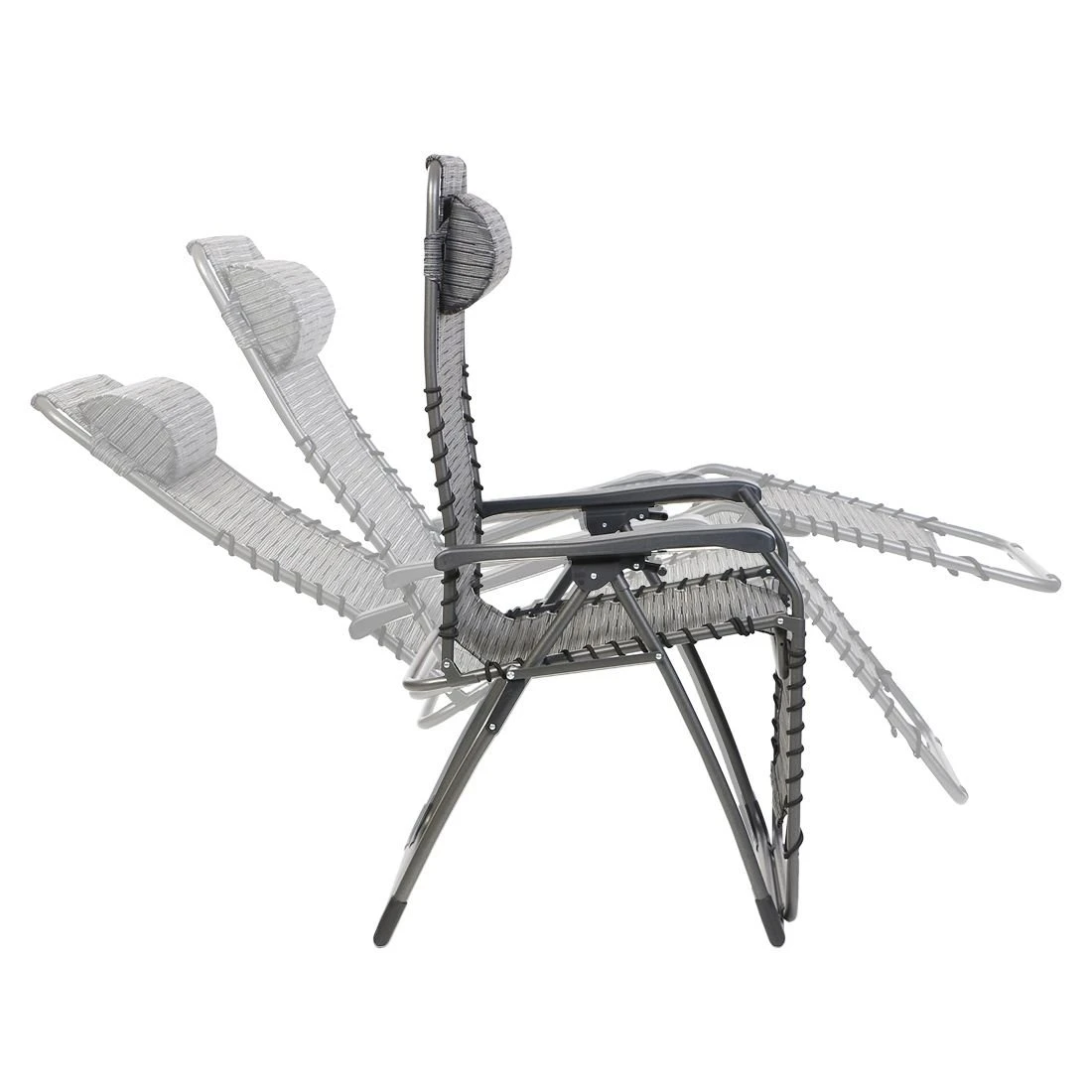 Sungörl Oasi Superior XL Relaxliege Aluminium/Textilene Anthrazit 2 Sungörl Oasi Superior XL Relaxliege Aluminium/Textilene Anthrazit - Image 2