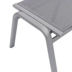 Zebra Fly Hocker Aluminium/Textilene Elegance Grey/Dark Grey -Gartenmöbel Verkauf zebra fly hocker aluminium textilene 1353487 4