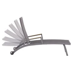 Zebra Fly Gartenliege Aluminium/Textilene Elegance Grey/Dark Grey 7 Zebra Fly Gartenliege Aluminium/Textilene Elegance Grey/Dark Grey -Gartenmöbel Verkauf zebra fly stapelliege aluminium textilene 1353553 3