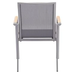 Zebra Fly Stapelsessel Aluminium/Textilene Elegance Grey/Dark Grey -Gartenmöbel Verkauf zebra fly stapelsessel aluminium textilene 1353509 4